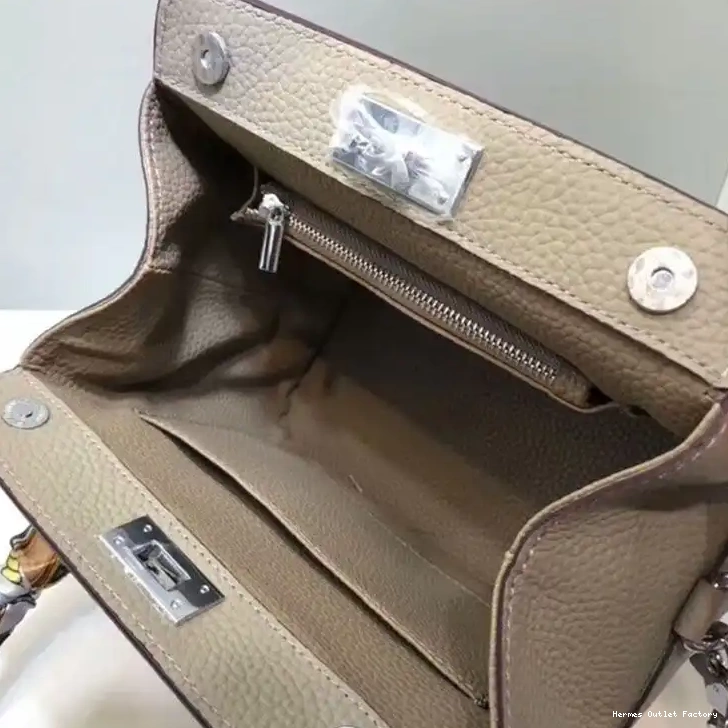 Affordable Swift Leather Bag In Hermes Toolbox Grey Hardware Palladium 0415